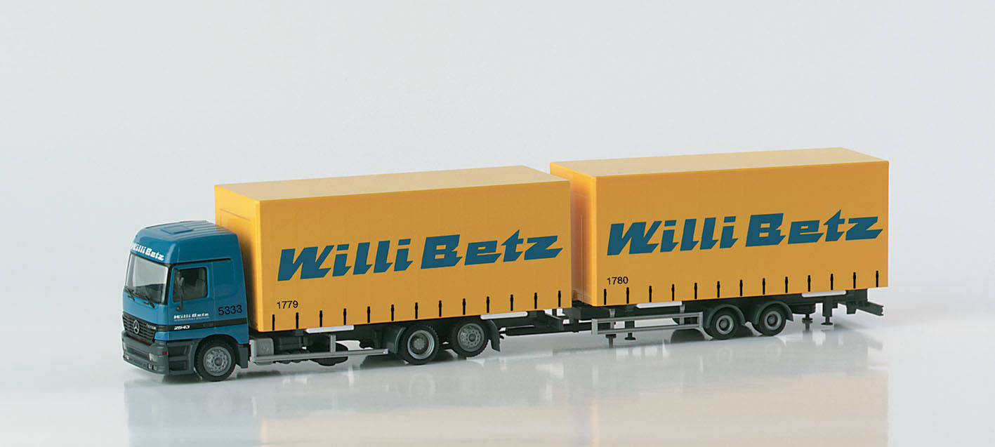 Mercedes-Benz Actros L Volumen-Hängerzug "Willi Betz"