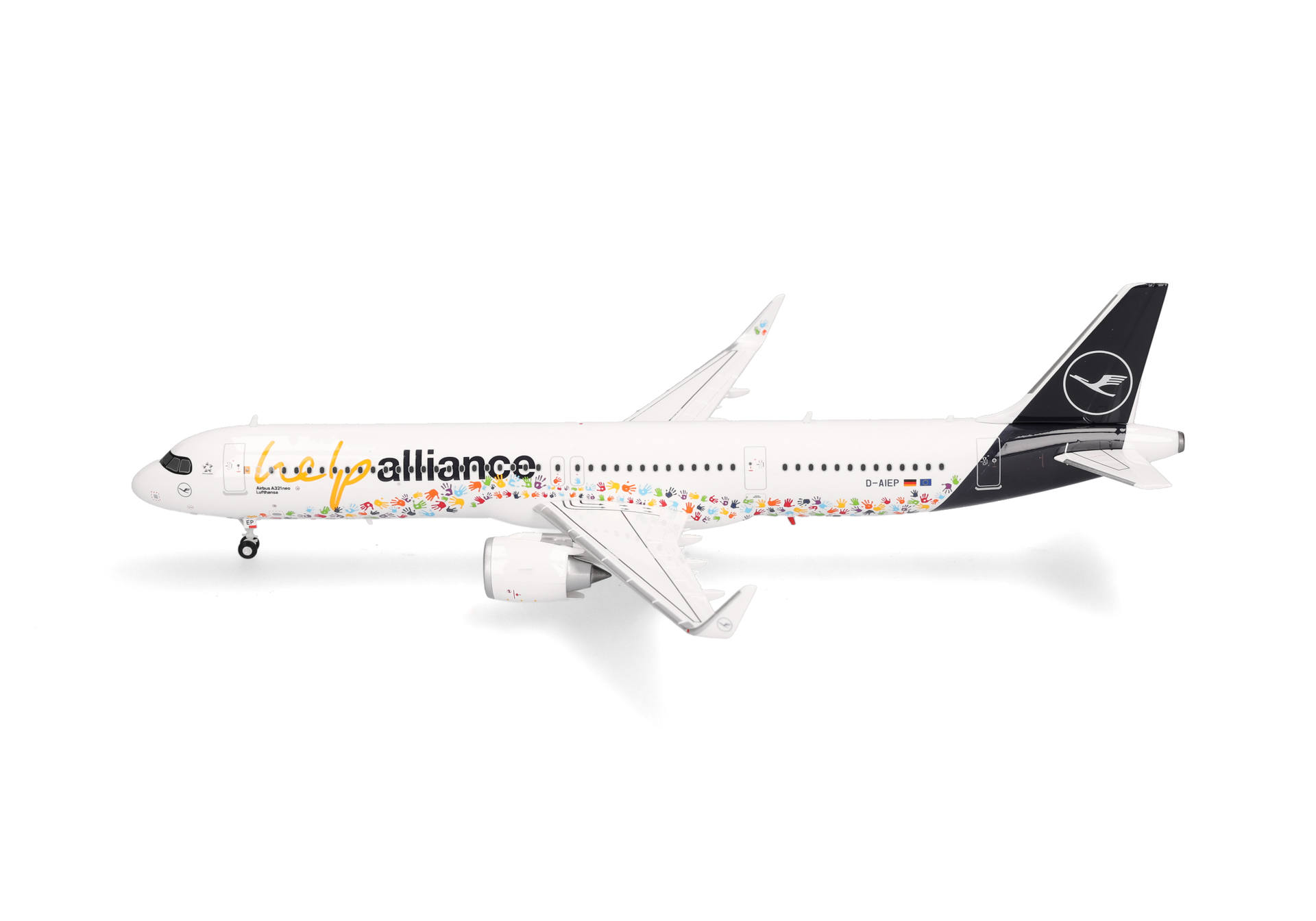 aircraft, airplane, Lufthansa, white fuselage, decorative livery