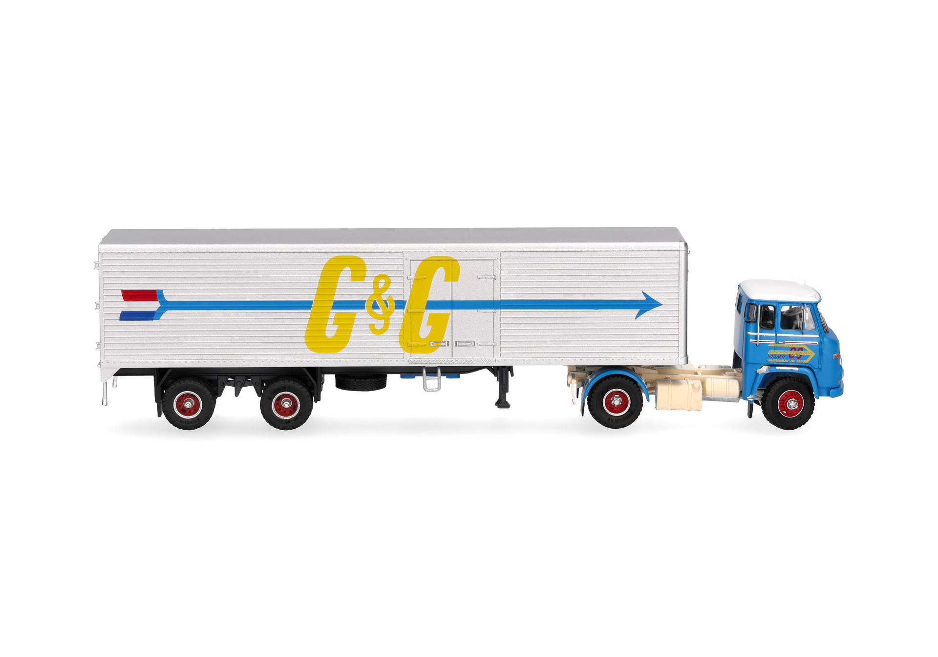 Spielzeugtruck, Anhänger, Sattelzug, Modellfahrzeug, Nachbildung