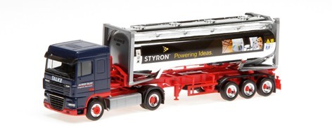 DAF XF 105 SC Container saddle train
