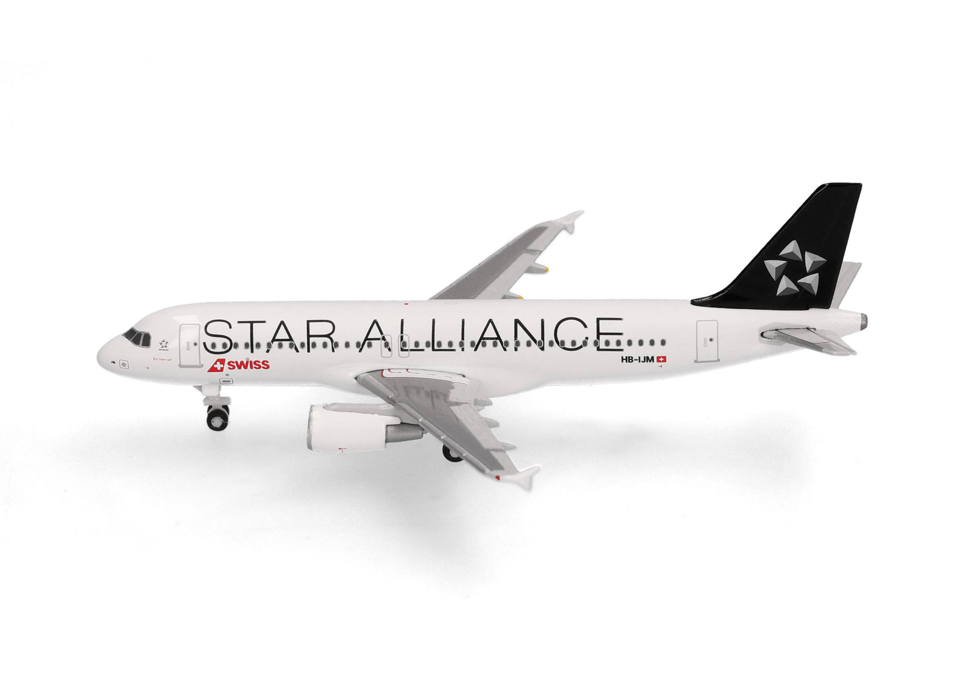 airplane, model, jet, star alliance, white color