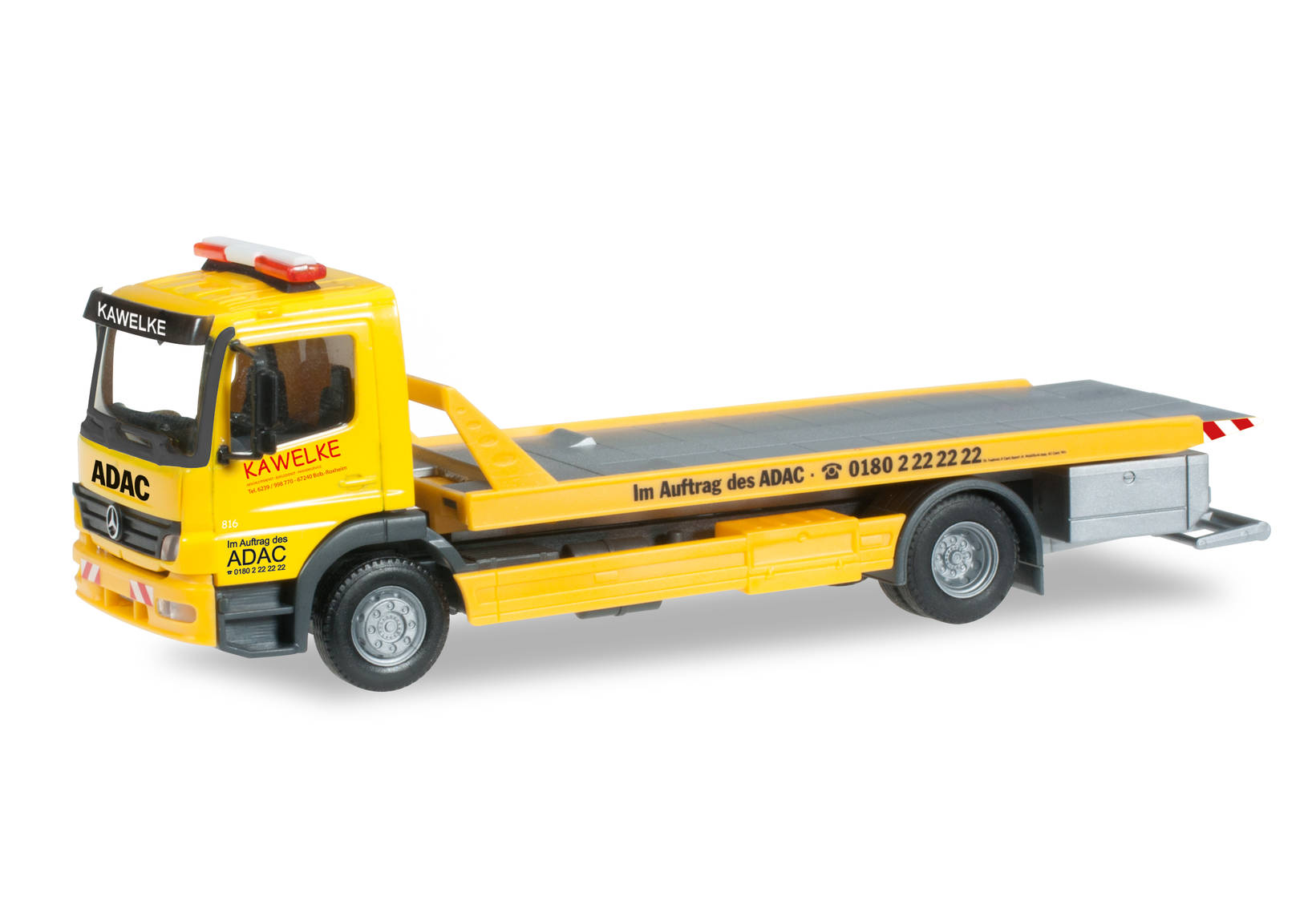 Mercedes-Benz Atego wrecker with platform "Kawelke"