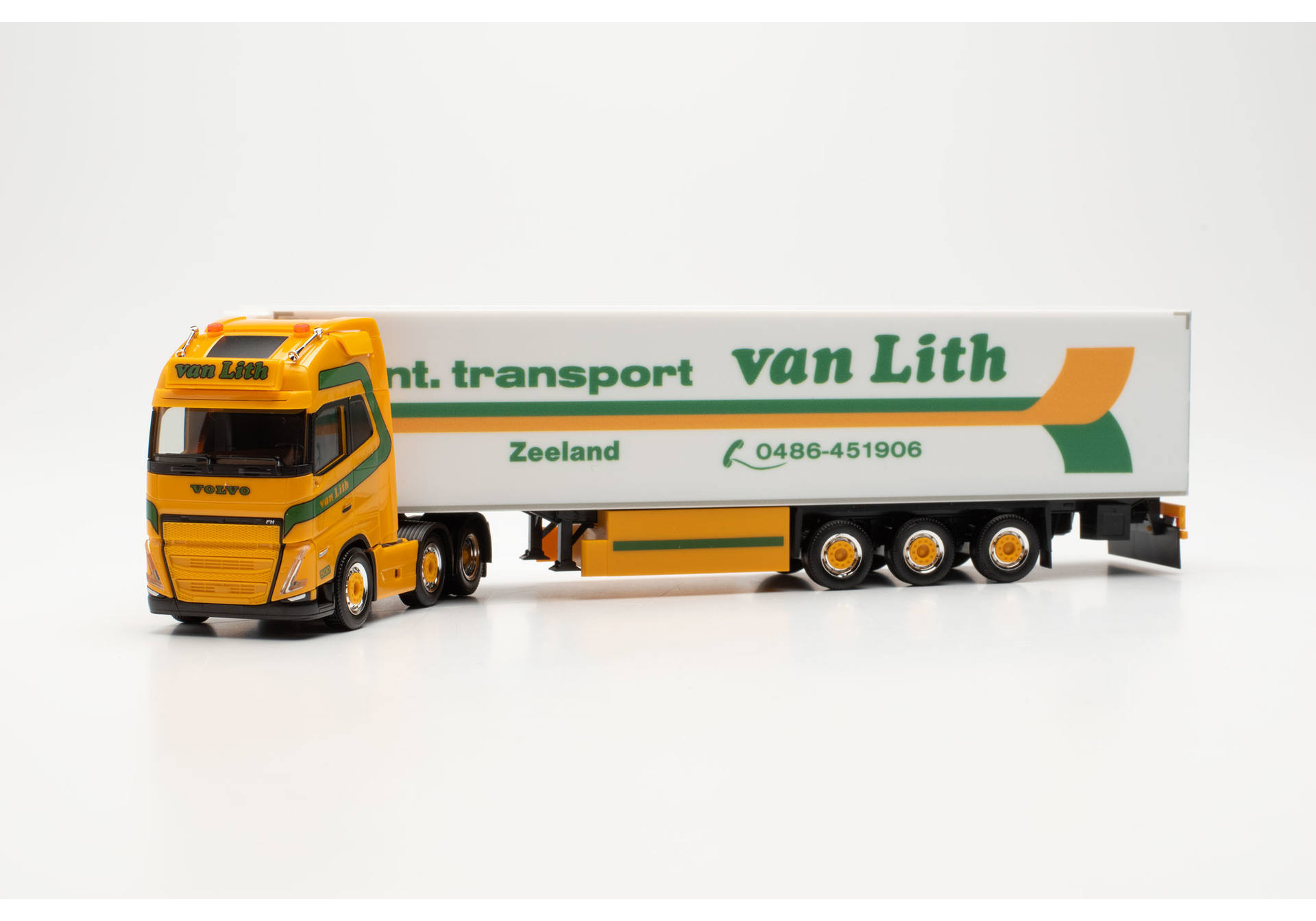 Volvo FH Gl. XL 2020 6x2 Kühlkoffer-Sattelzug "Van Lith" (Niederlande/Zeeland)