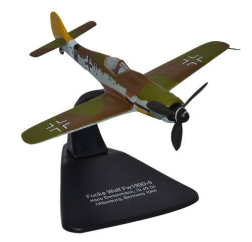 Luftwaffe Focke Wulf 190D 12./JG54, Germany 1944 (ohne Hakenkreuz/without swastika)