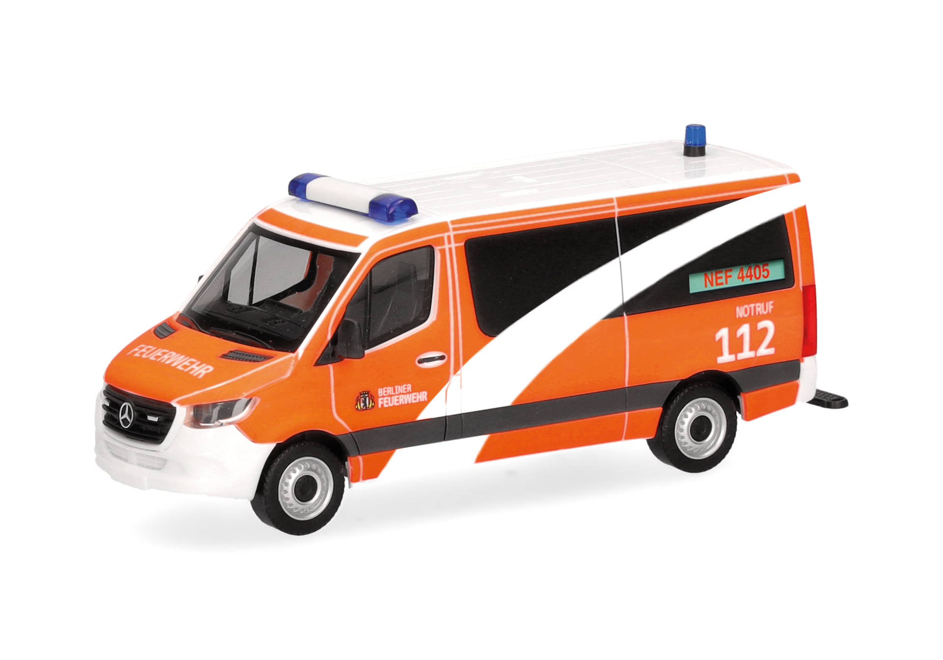 Mercedes-Benz Sprinter '18 bus flat-roof "Berlin Fire Brigade/Emergency Doctor"