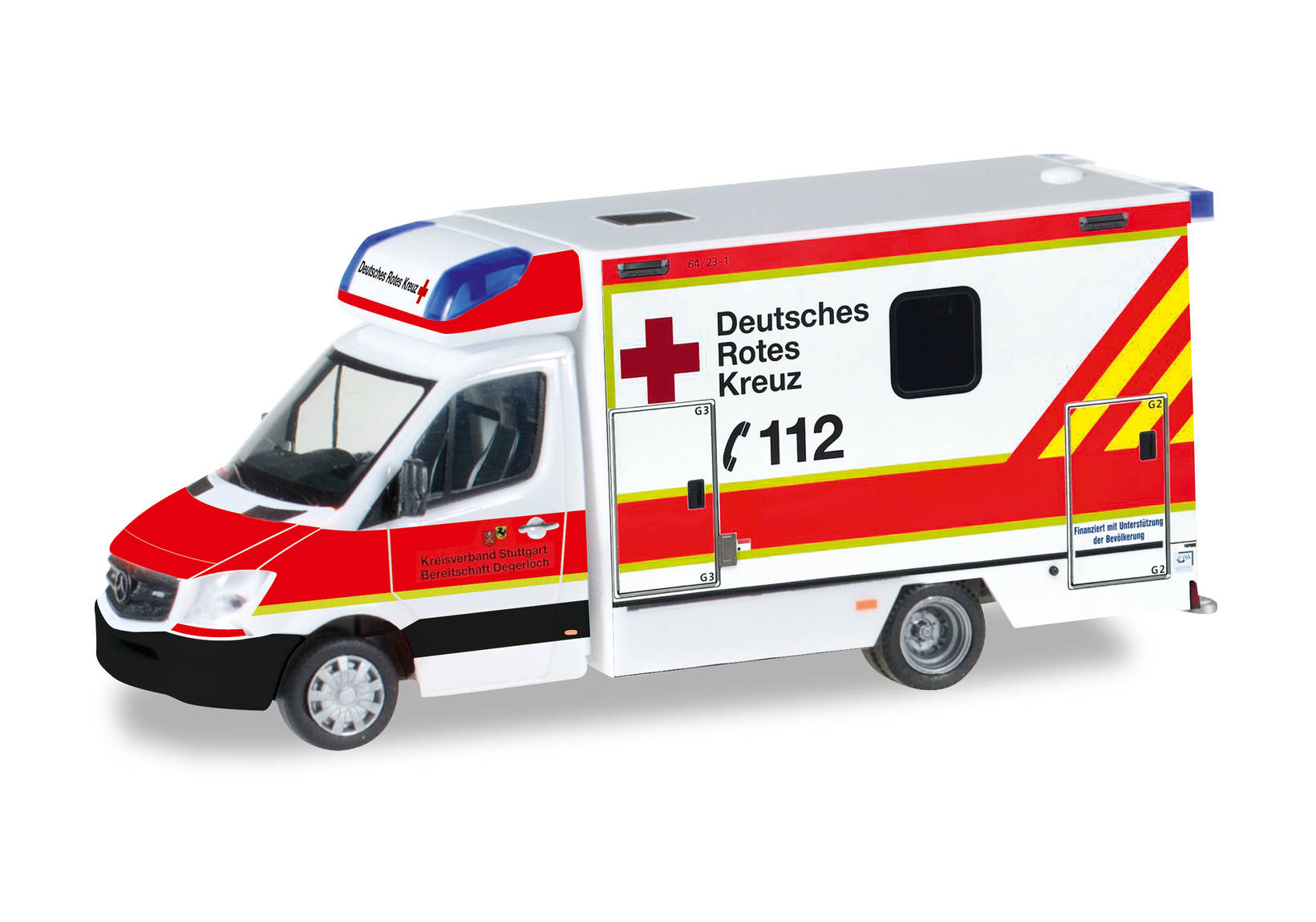 Mercedes-Benz Sprinter Fahrtec RTW "DRK Stuttgart"