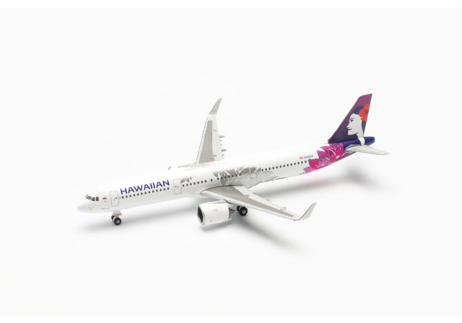 Hawaiian Airlines Airbus A321neo - N215HA "Uhiuhi"