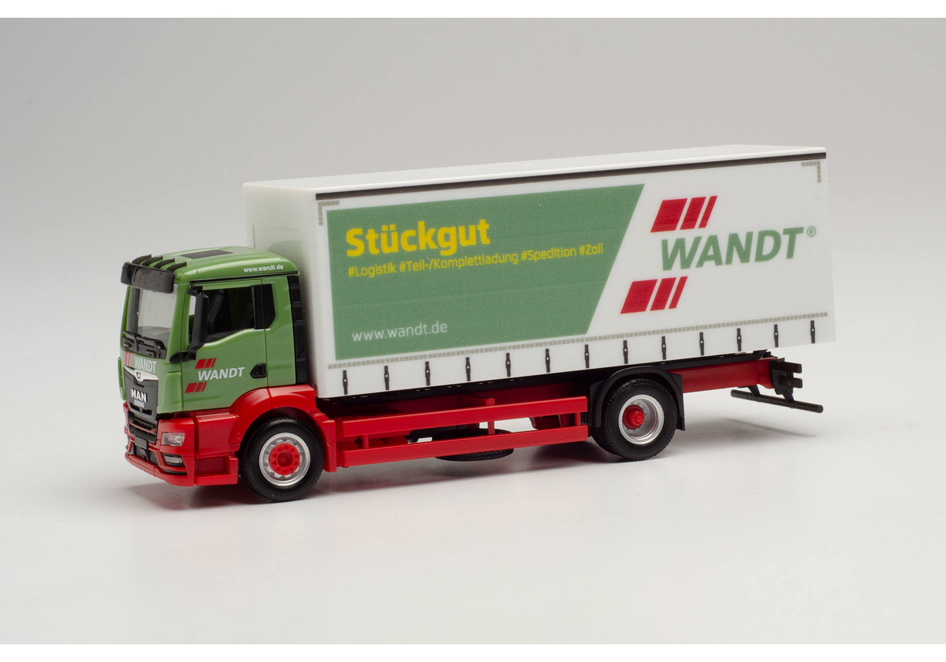 MAN TGS NN curtain canvas semitrailer truck "Wandt"