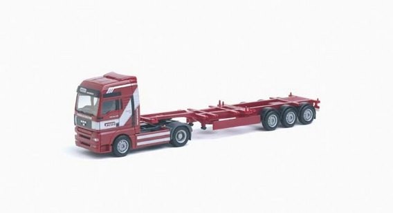 Man TGA container saddle train