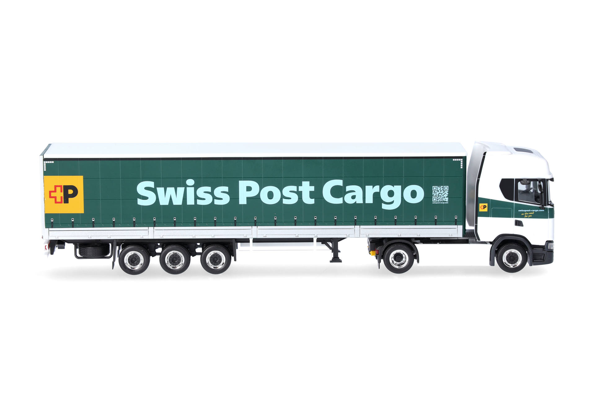 truck, cargo, trailer, semi-truck, Swiss Post Cargo