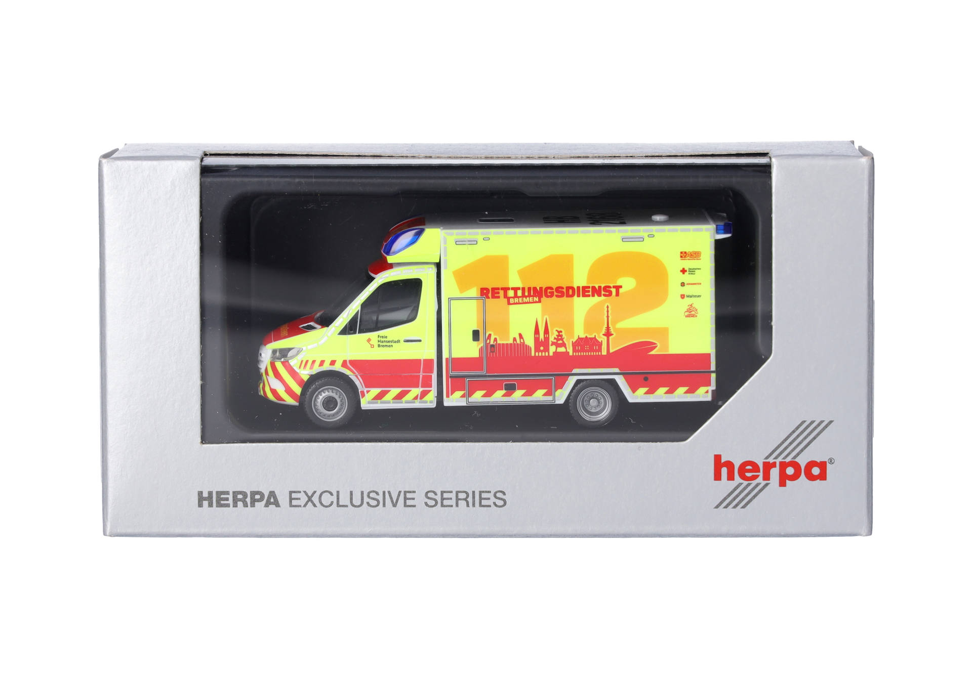 Mercedes-Benz Sprinter 18 Fahrtec RTW "Feuerwehr Bremen/HB 2168"