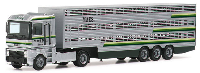 Renault ae 500 Facelift cattle transporter saddle train 2A/3A