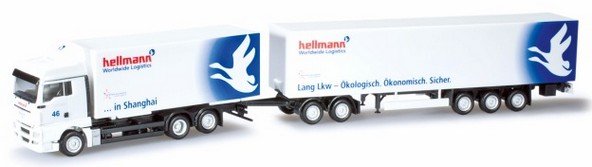Man TGX XLX Gigaliner case trailer train 3A/5A