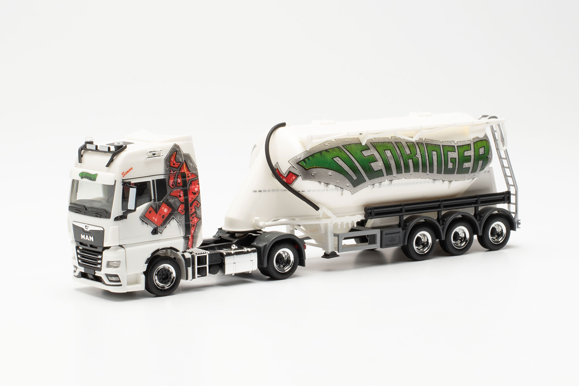 MAN TGX GX udder bulk semitrailer "Denkinger"