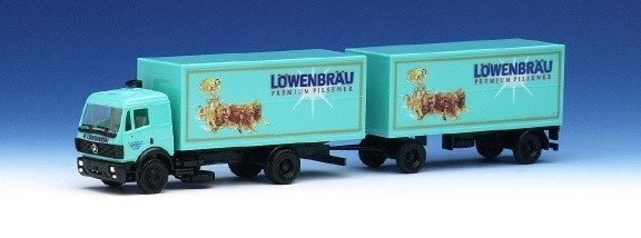 Mercedes-Benz SK '88 Beverage case with trailer 2a/2a brewery edition 1994 limited edition