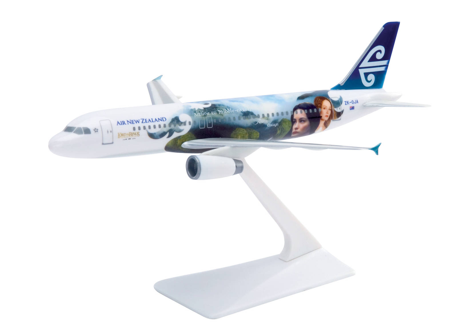 Air New Zealand Airbus A320 "Arwen / Eowyn". Artikel wird/ wurde in Wooster-Verpackung ausgeliefert.