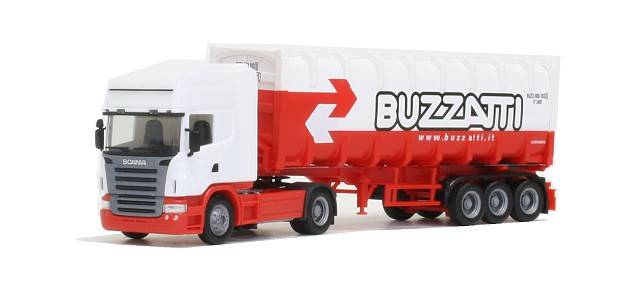 Scania 04 TL bulk container semitrailer "buzzatti"