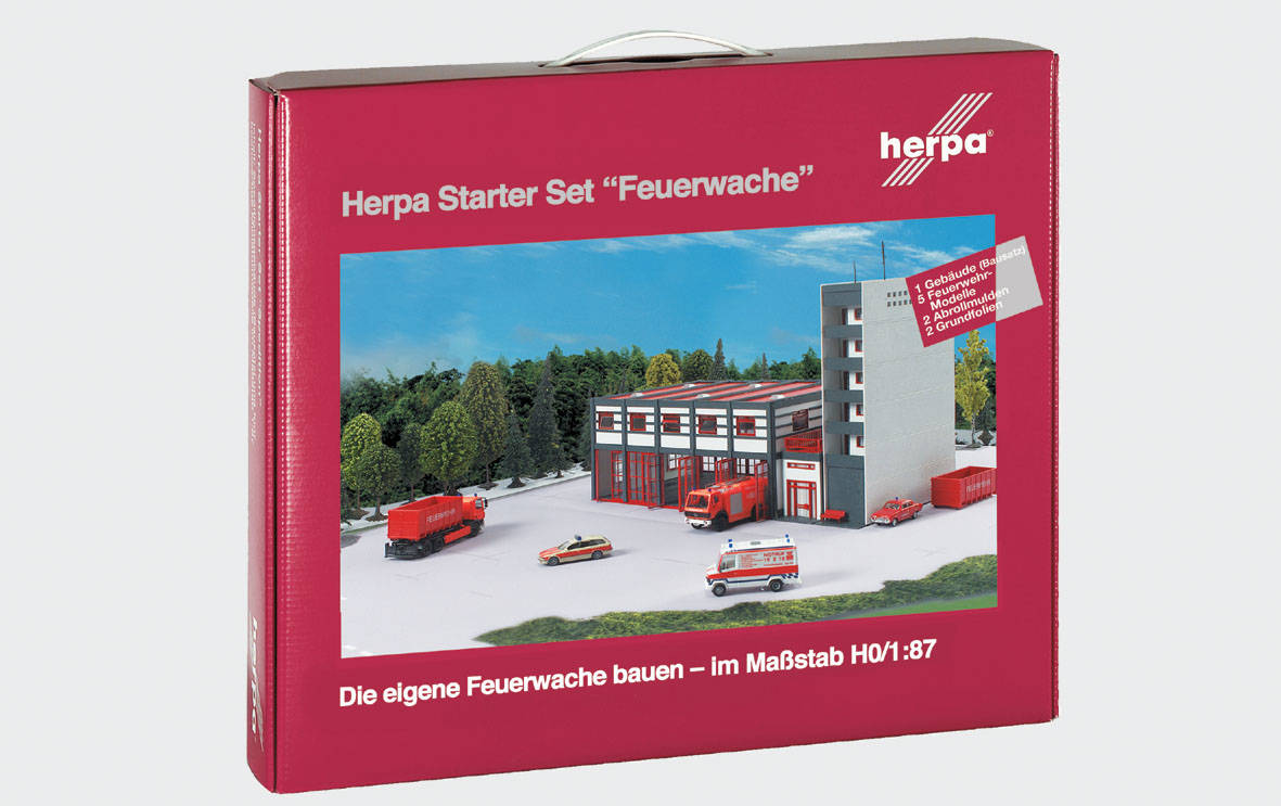 Herpa Cars&Trucks Starter Set "Feuerwache"