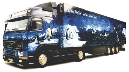 Volvo FH Globetrotter Euro cooler saddle train 2A/3A