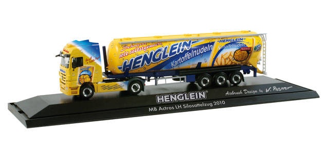Mercedes-Benz Actros LH 08 silo semitrailer "Henglein Feinkost"