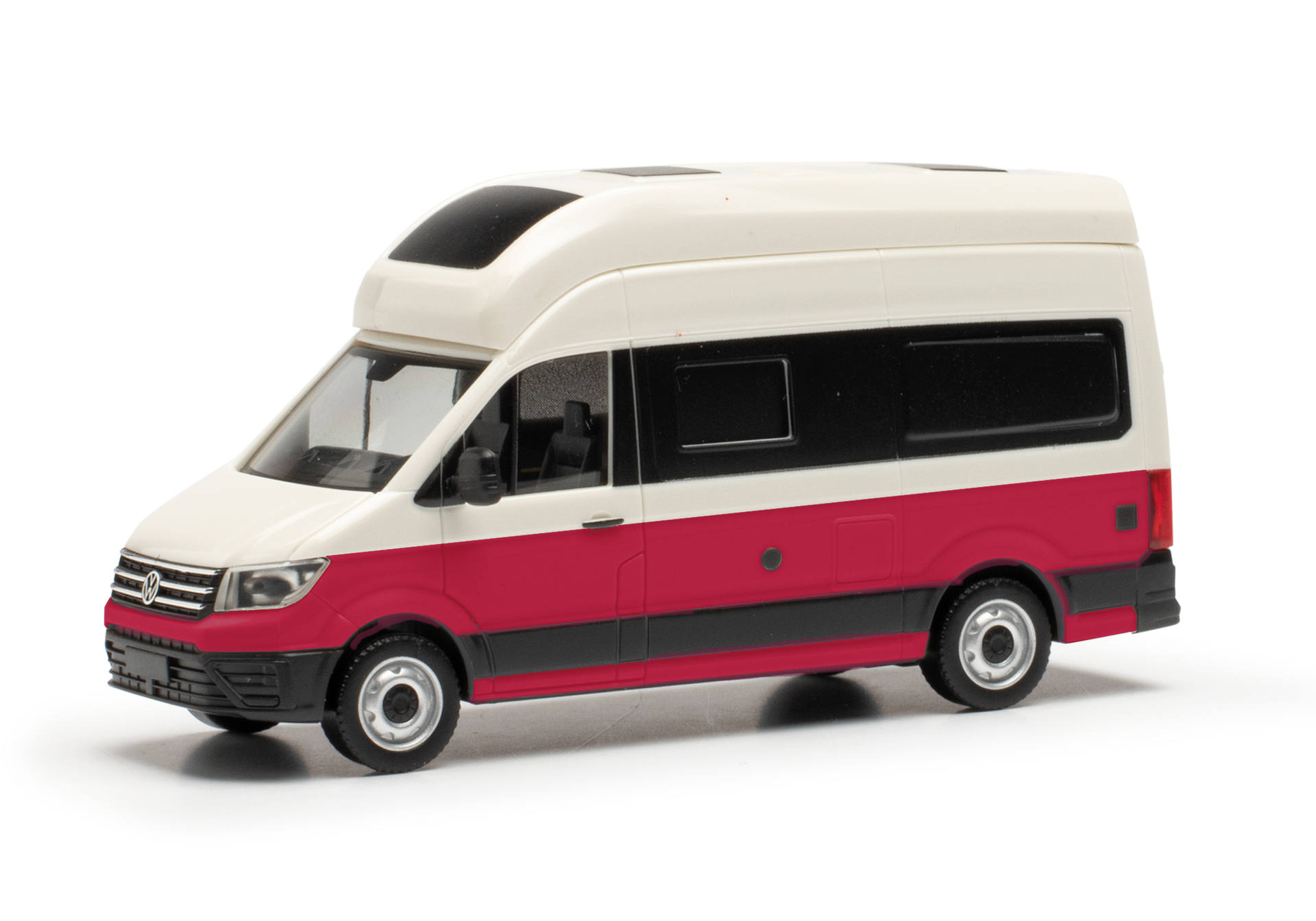 Volkswagen (VW) Crafter Grand California, candywhite – kirschrot