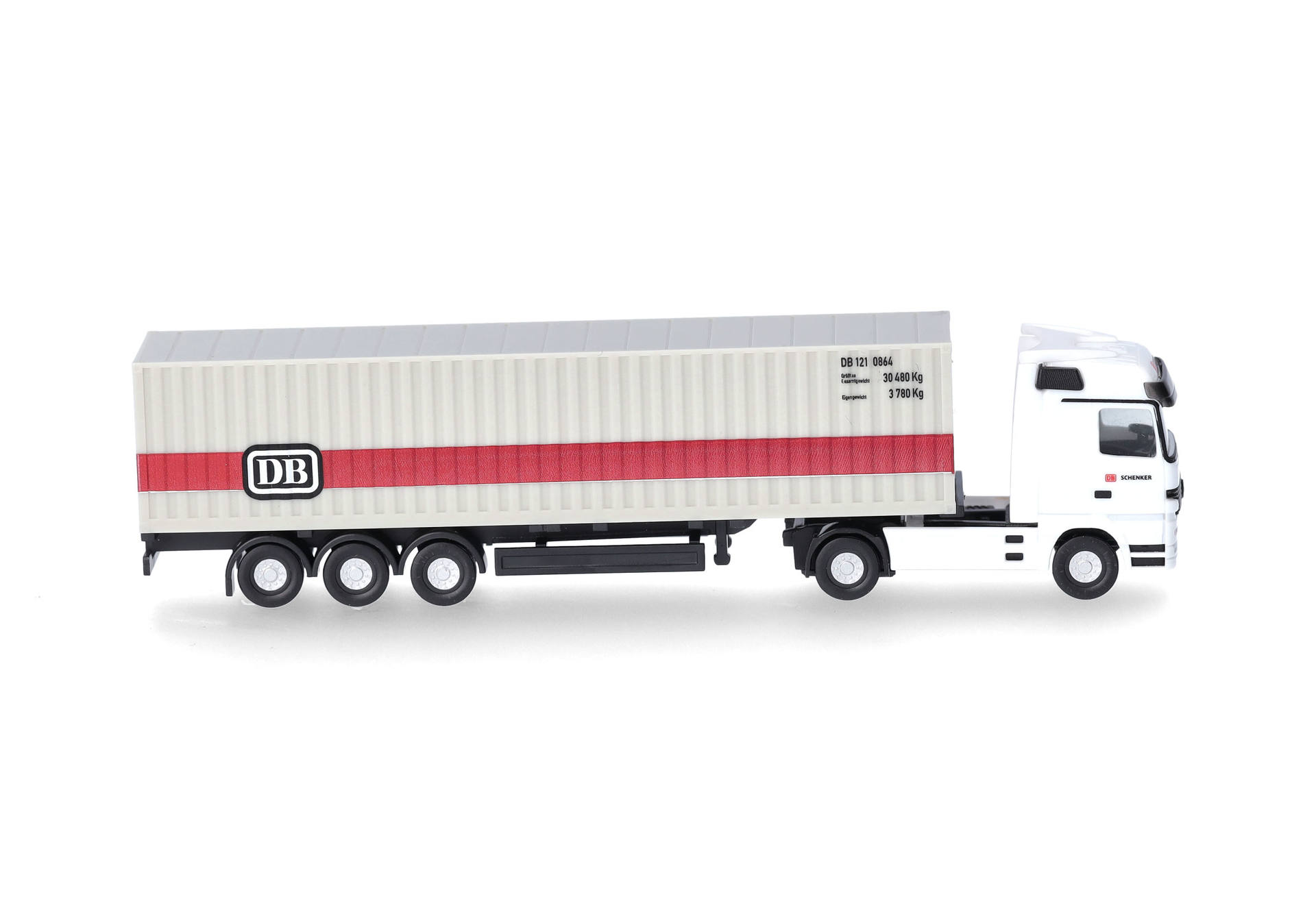 Mercedes-Benz Actros Container-Sattelzug "Deutsche Bahn" (Spur N)