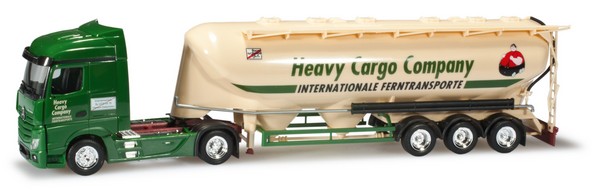 Mercedes-Benz Actros '11 bigspace uddersilo saddle 2a/3a