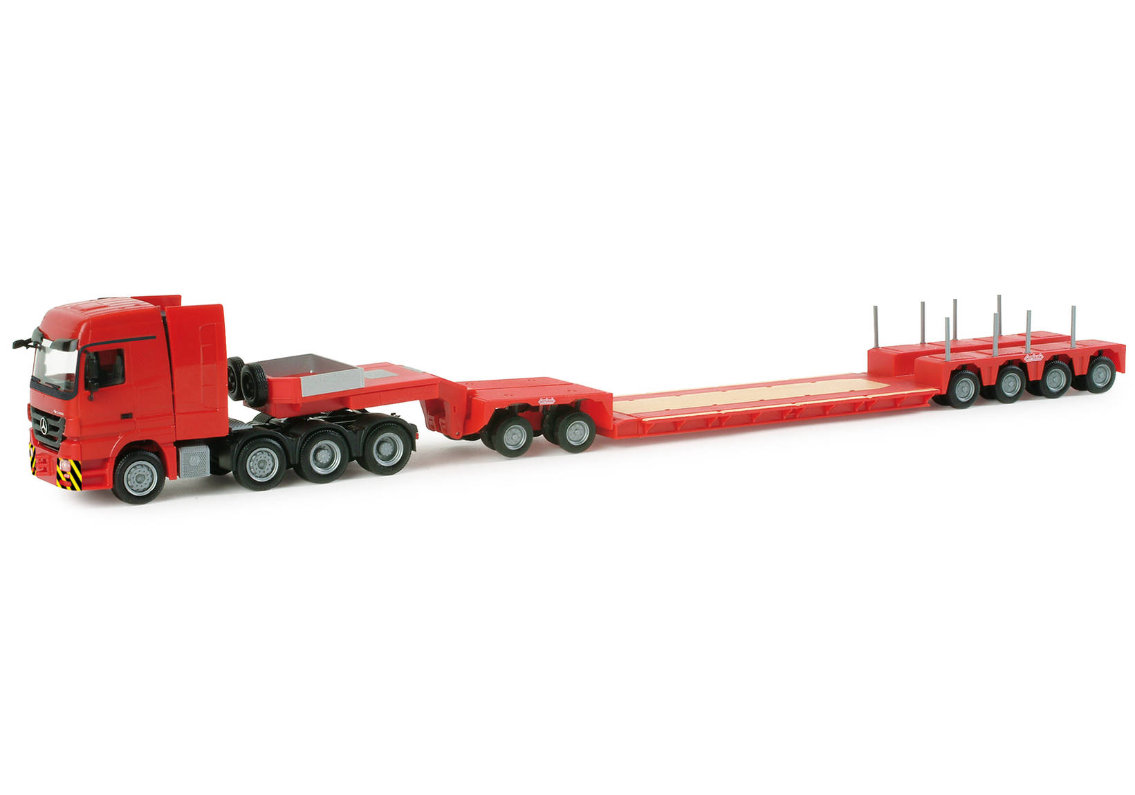 Mercedes-Benz Actros LH Pendel-X Tieflade-Sattelzug mit Interdolly