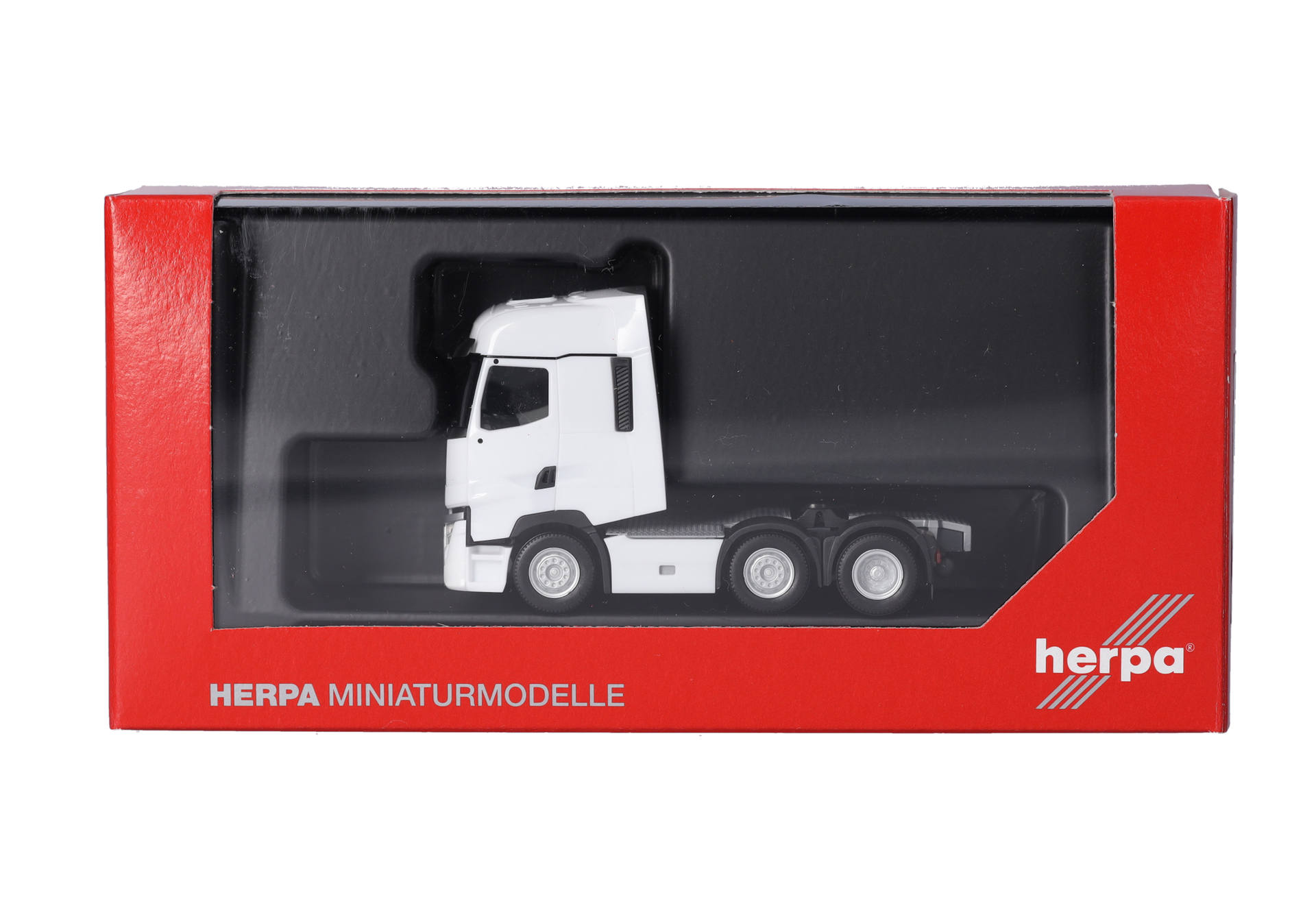 Renault T facelift rigid tractor 3axles (6x2), white