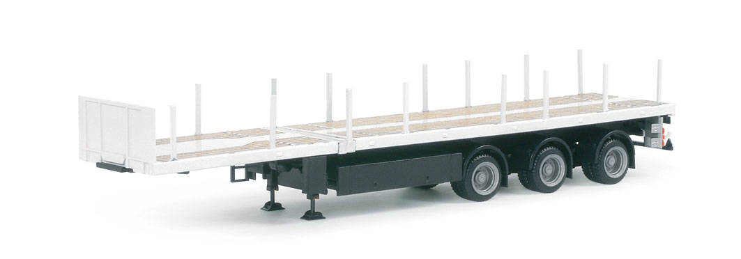 Nooteboom teletrailer white/black