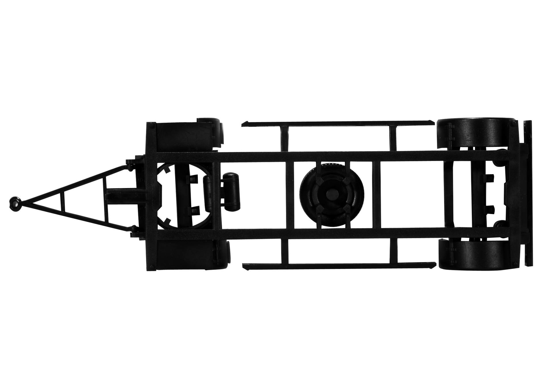 Chassis for trailer with swap box 2-axle (7,15m), content: 2 pcs.