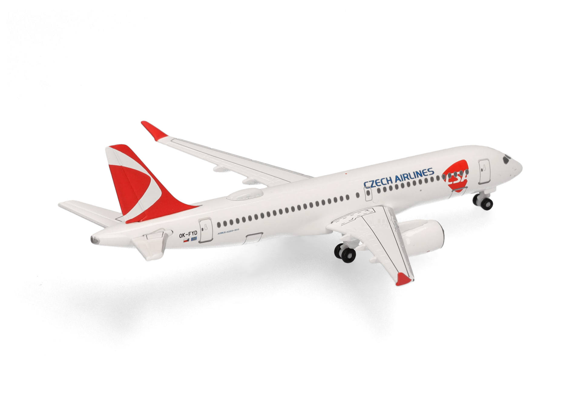 CSA Czech Airlines Airbus A220-300 – OK-FYD