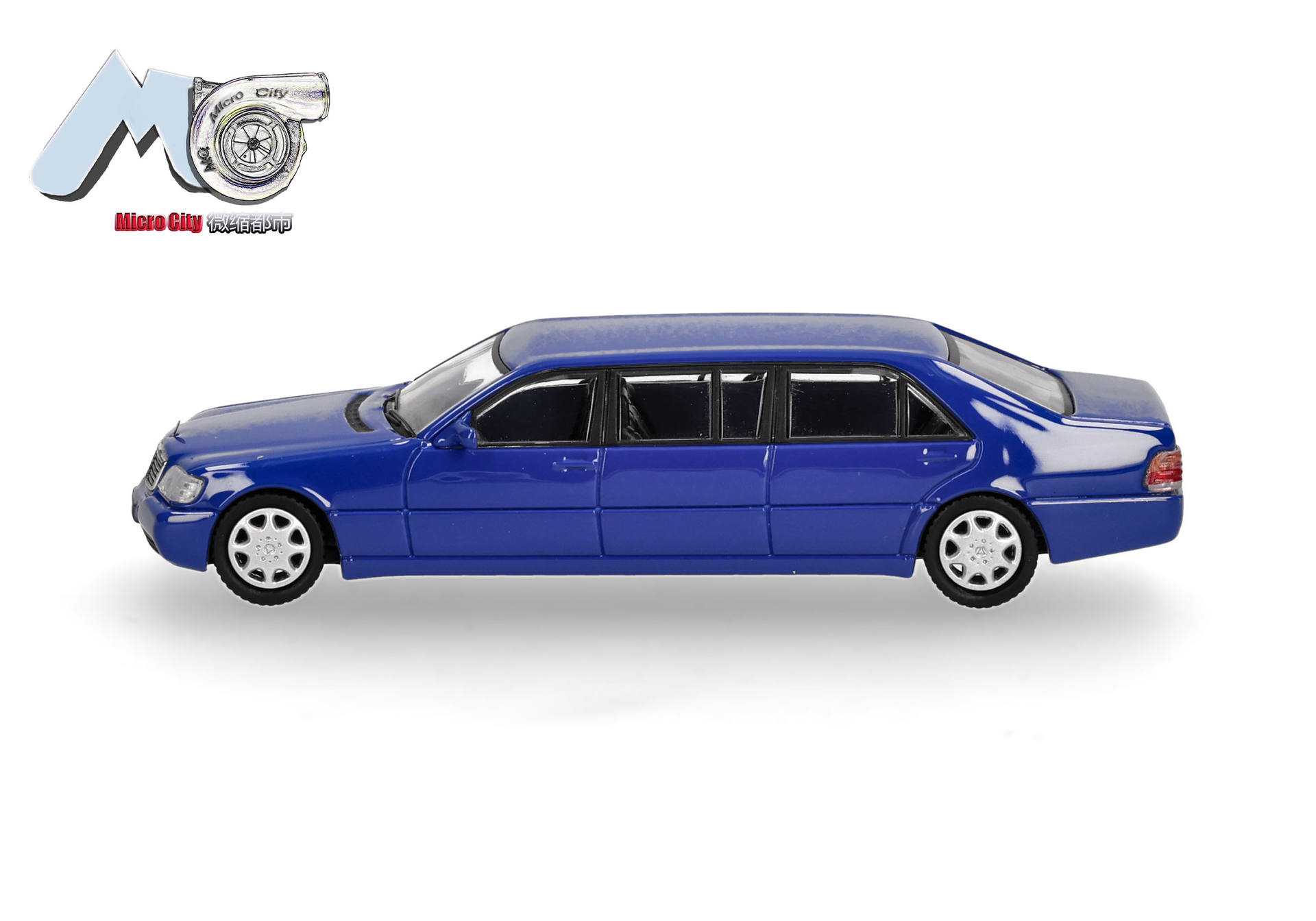 MicroCity: Mercedes-Benz S600 Pullman, blue