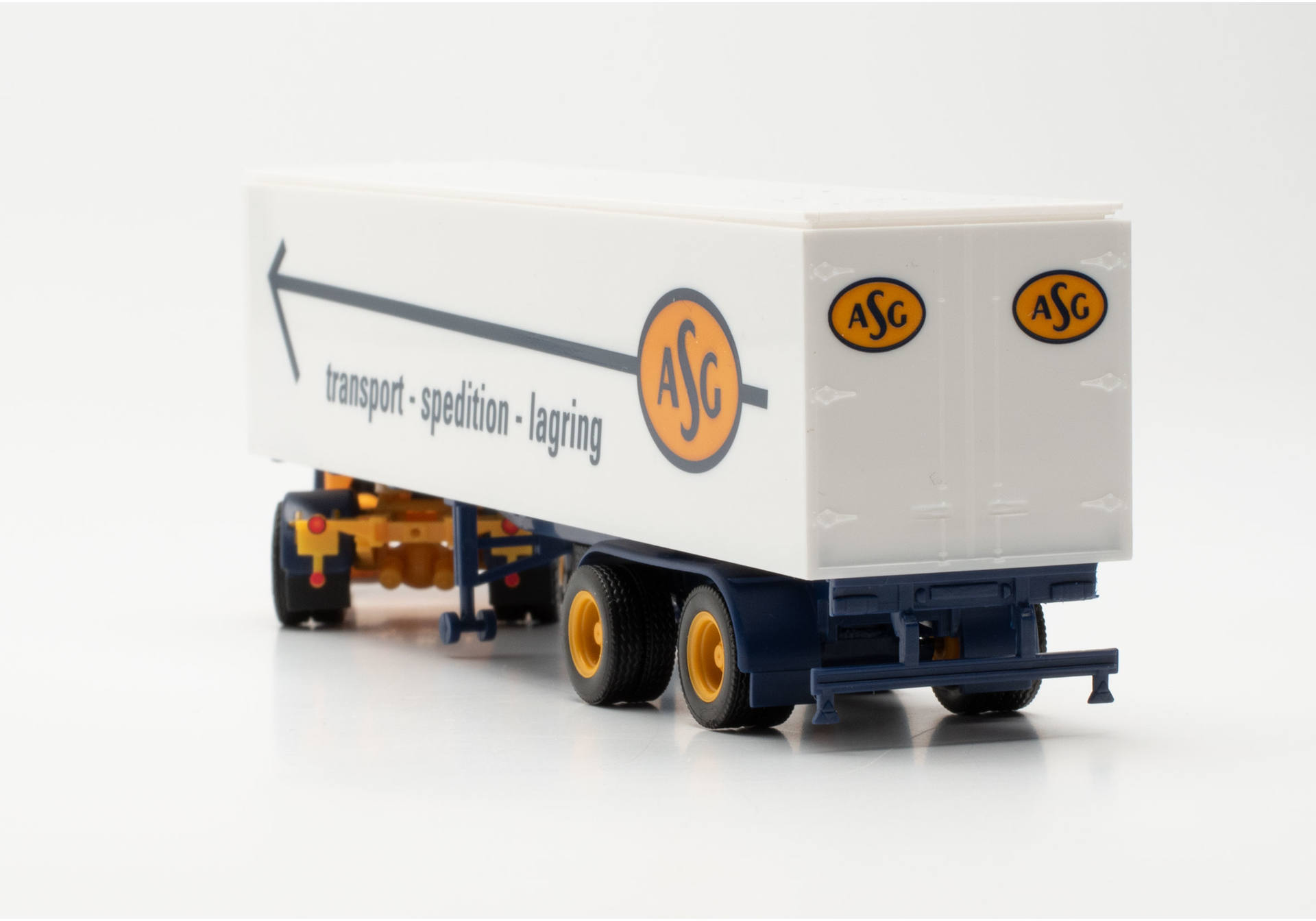 Scania Vabis LB 76 Kühlkoffer-Sattelzug „ASG“