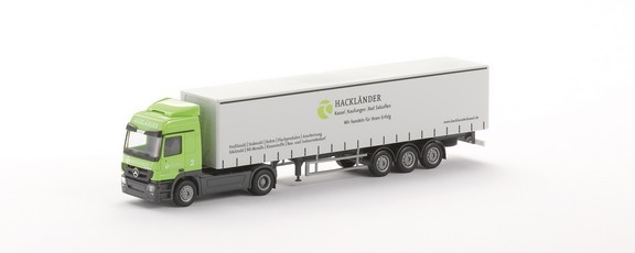 Mercedes-Benz Actros L '08 (1841) Curtain Planoa Saddle Train