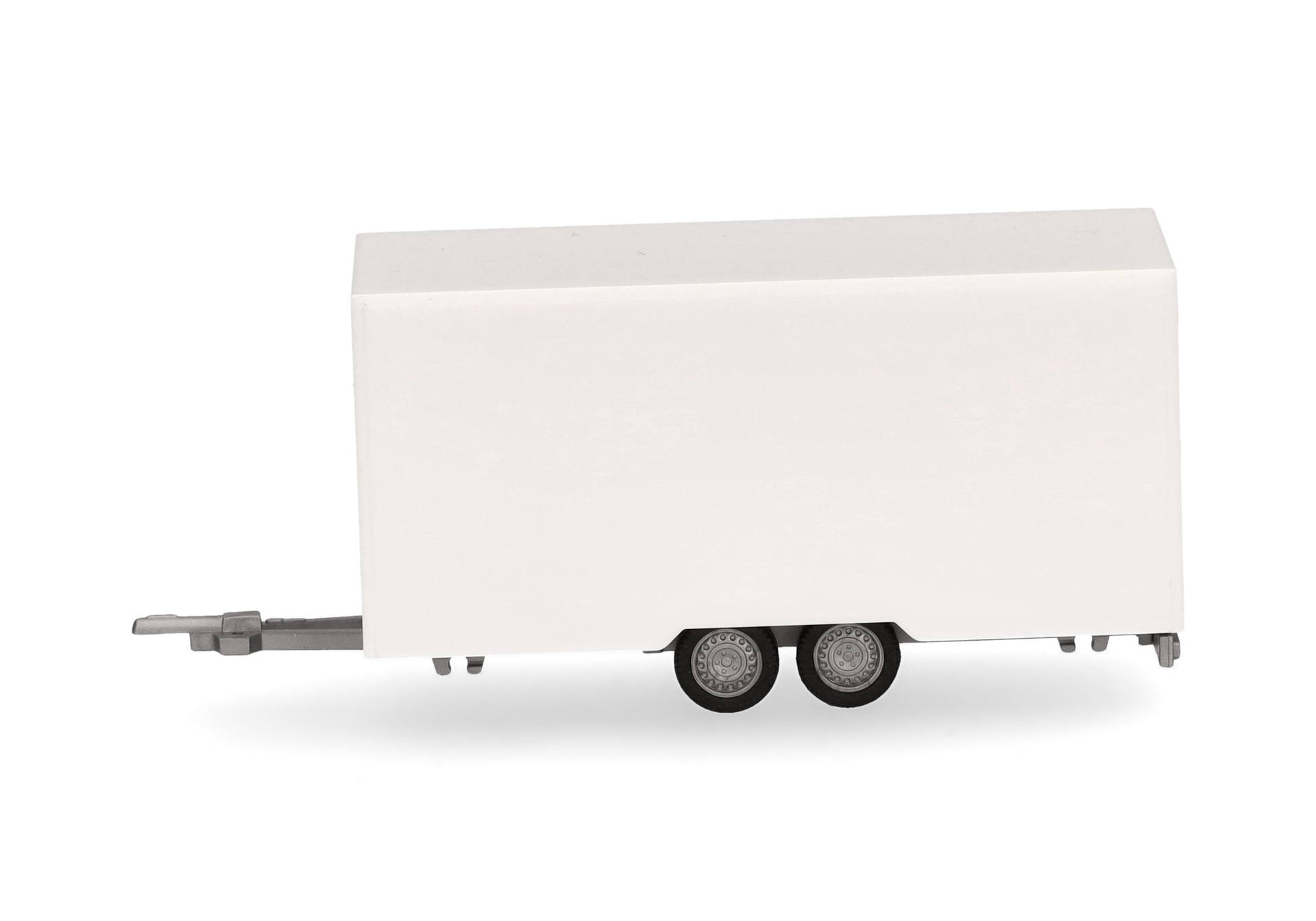 Box trailer 4,7m for cars and vans, white