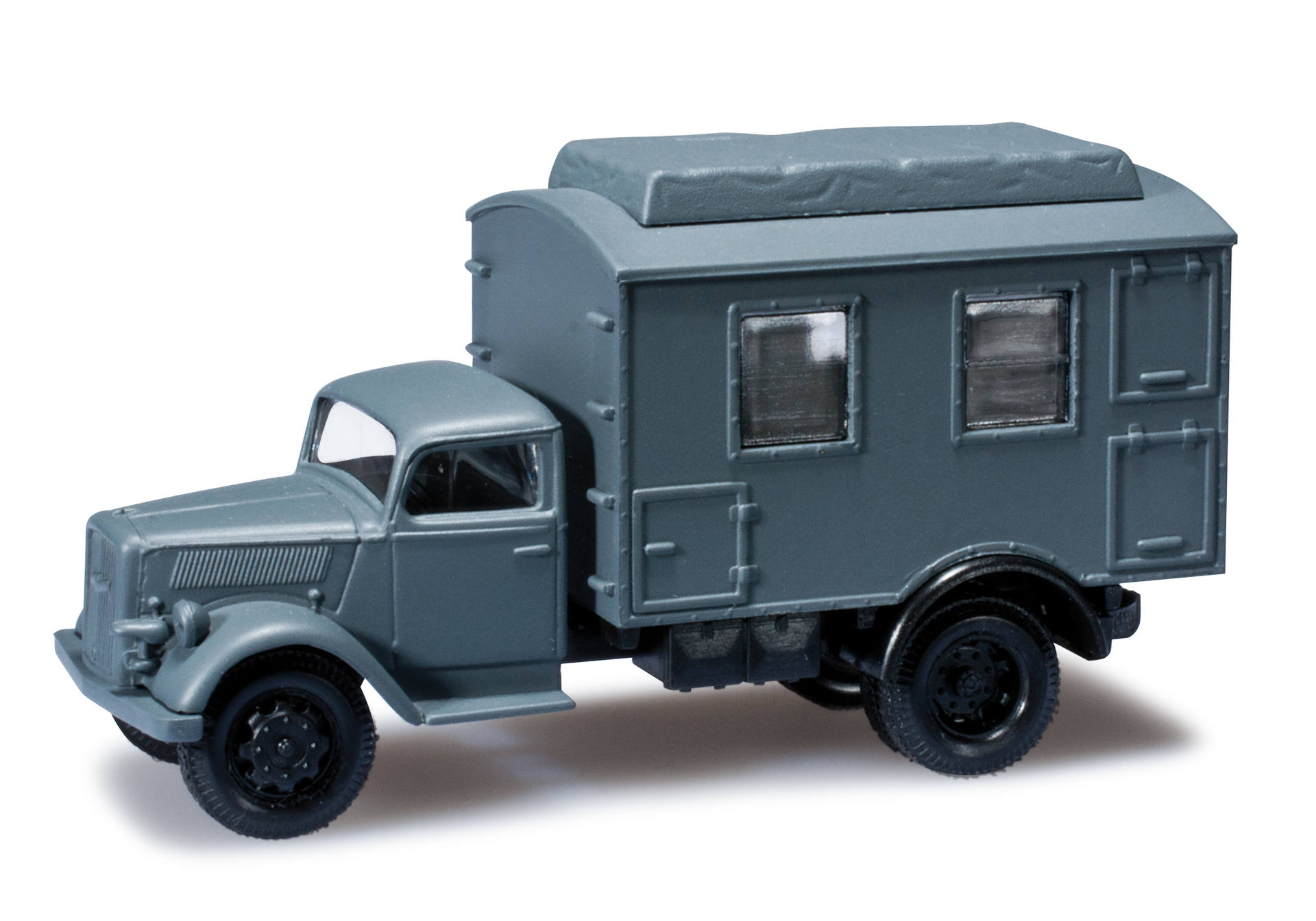 Opel Blitz with radiotelephony box, armed forces grey