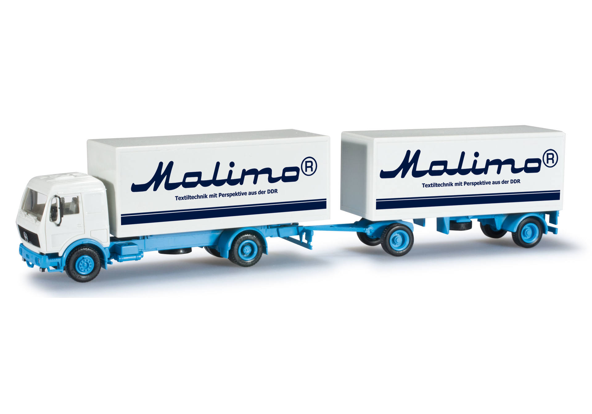 Mercedes-Benz box trailer "Malimo"