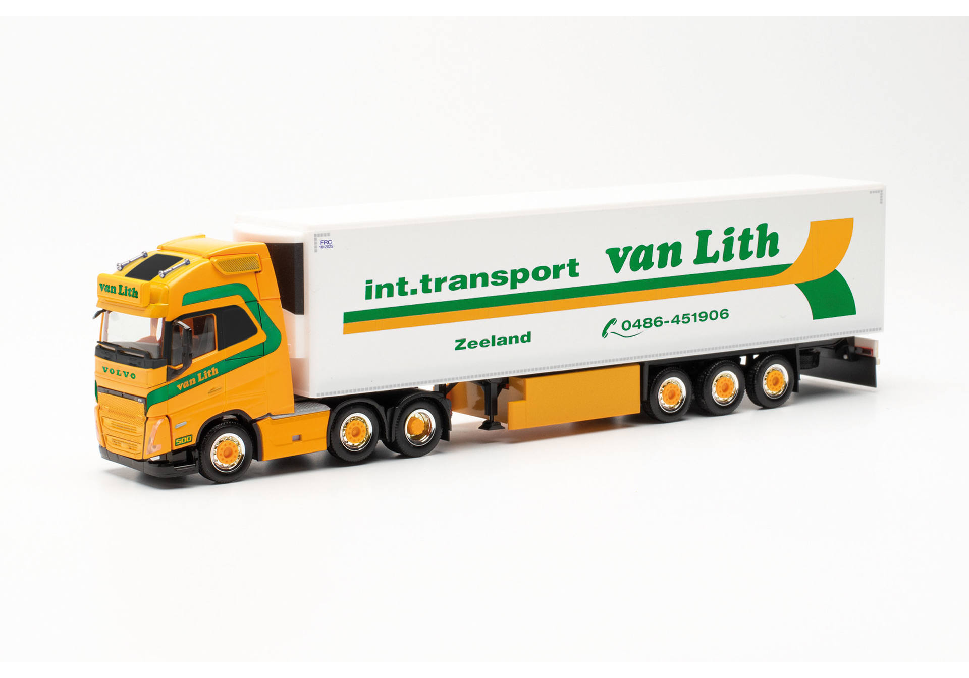 Volvo FH Gl. XL 2020 6x2 Kühlkoffer-Sattelzug "Van Lith" (Niederlande/Zeeland)