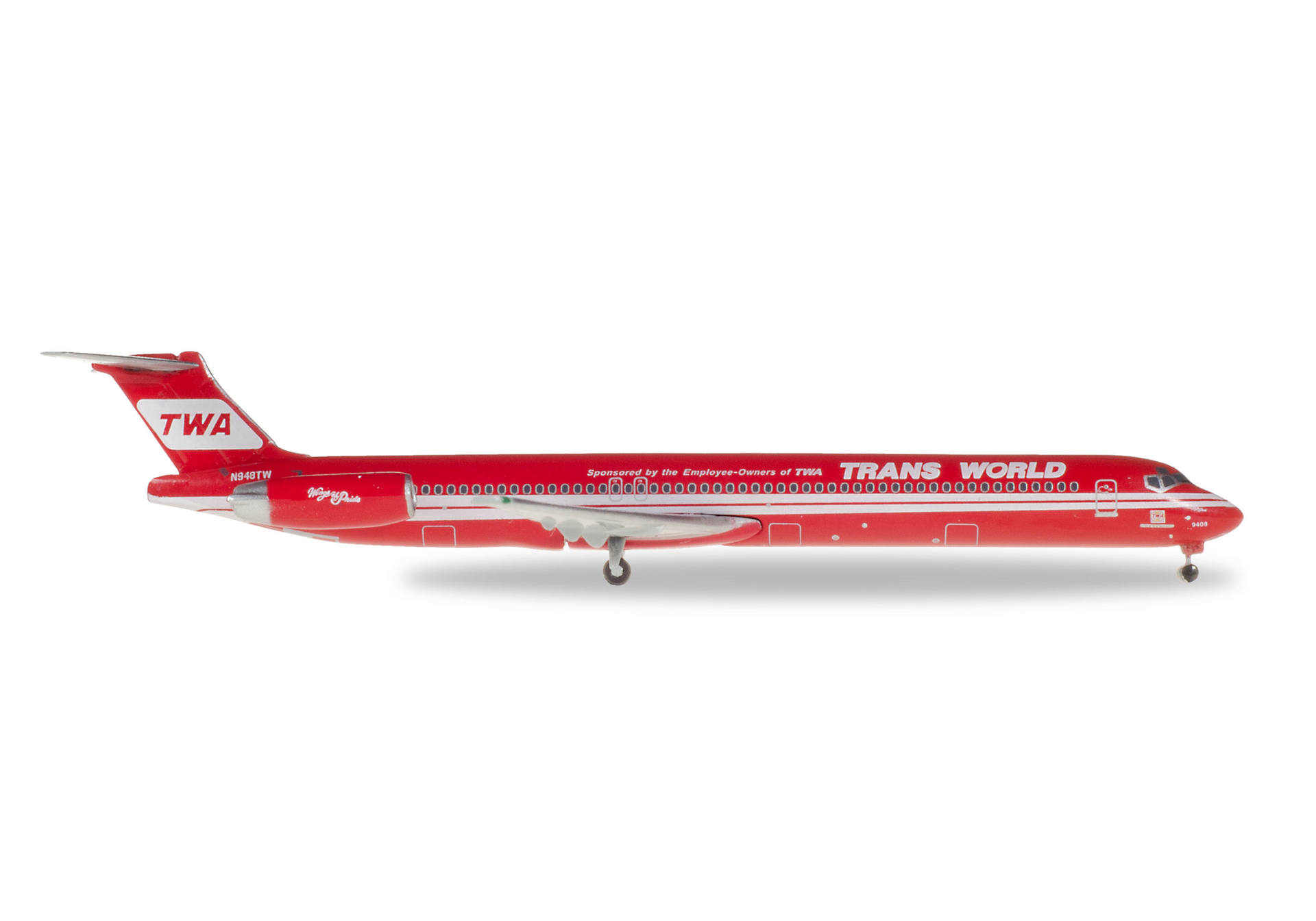 TWA MD-83 "Wings of Pride"