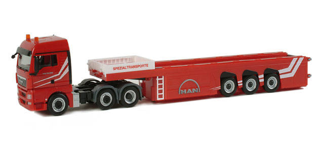 MAN TGX XLX cement-part transporter "MAN"