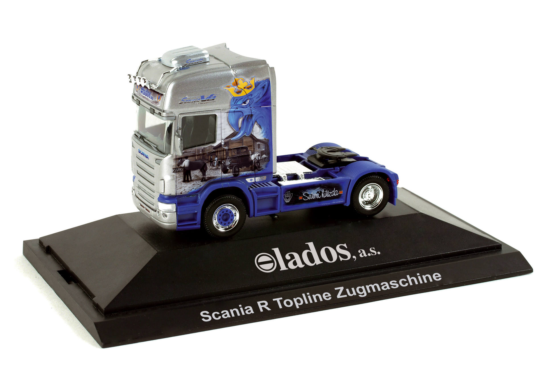 Scania R TL rigid tactor "Lados" (CZ)