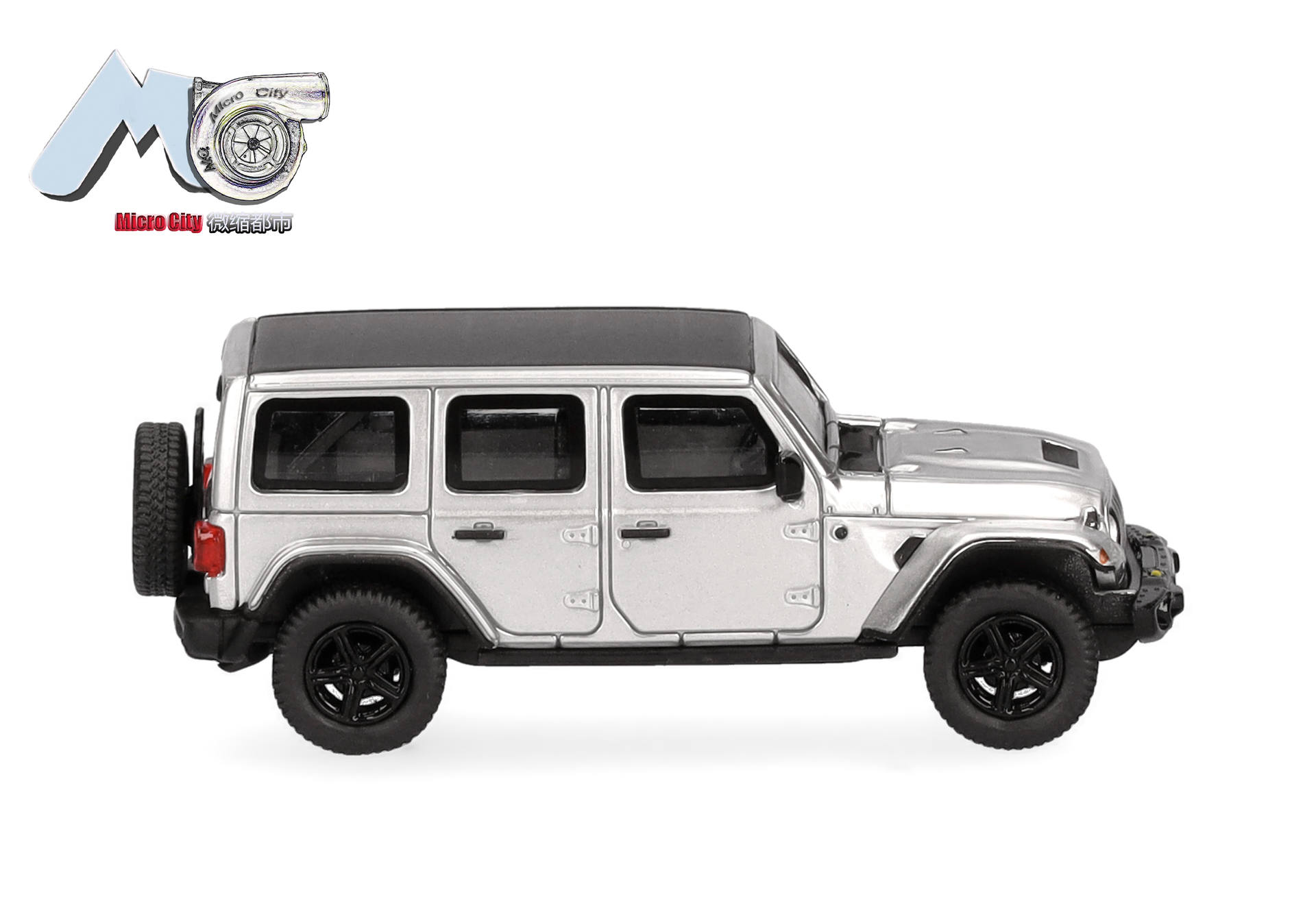 MicroCity: Jeep Wrangler, silber (ab 2017)