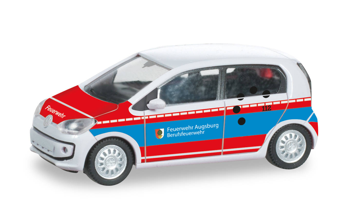 VW up! 4-door "Augsburg fire department"