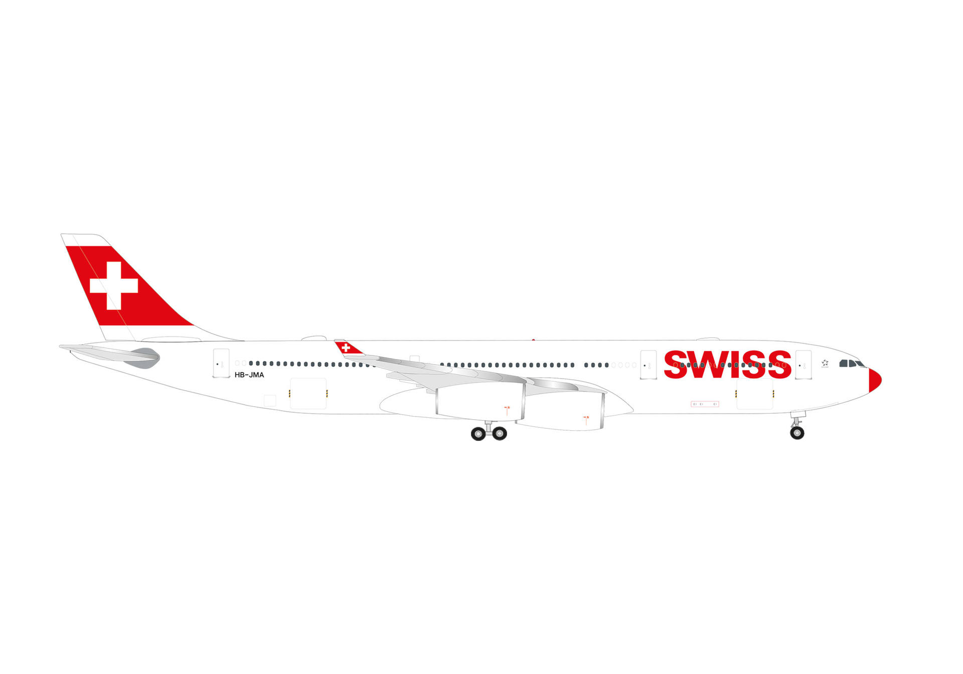 Swiss International Air Lines Airbus A340-300 "LxAirDeer"