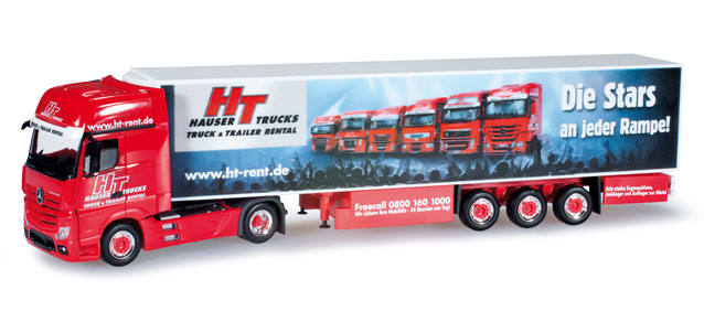 Mercedes-Benz Actros Gigaspace refrigerated box semitrailer "HT-Trucks"