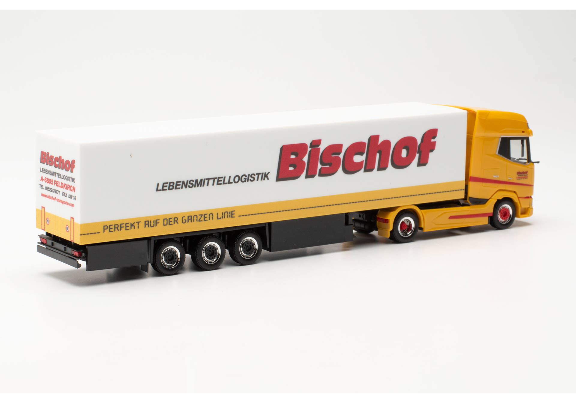 DAF XG+ Kühlkoffer-Sattelzug "Bischof" (Österreich/Feldkirch)