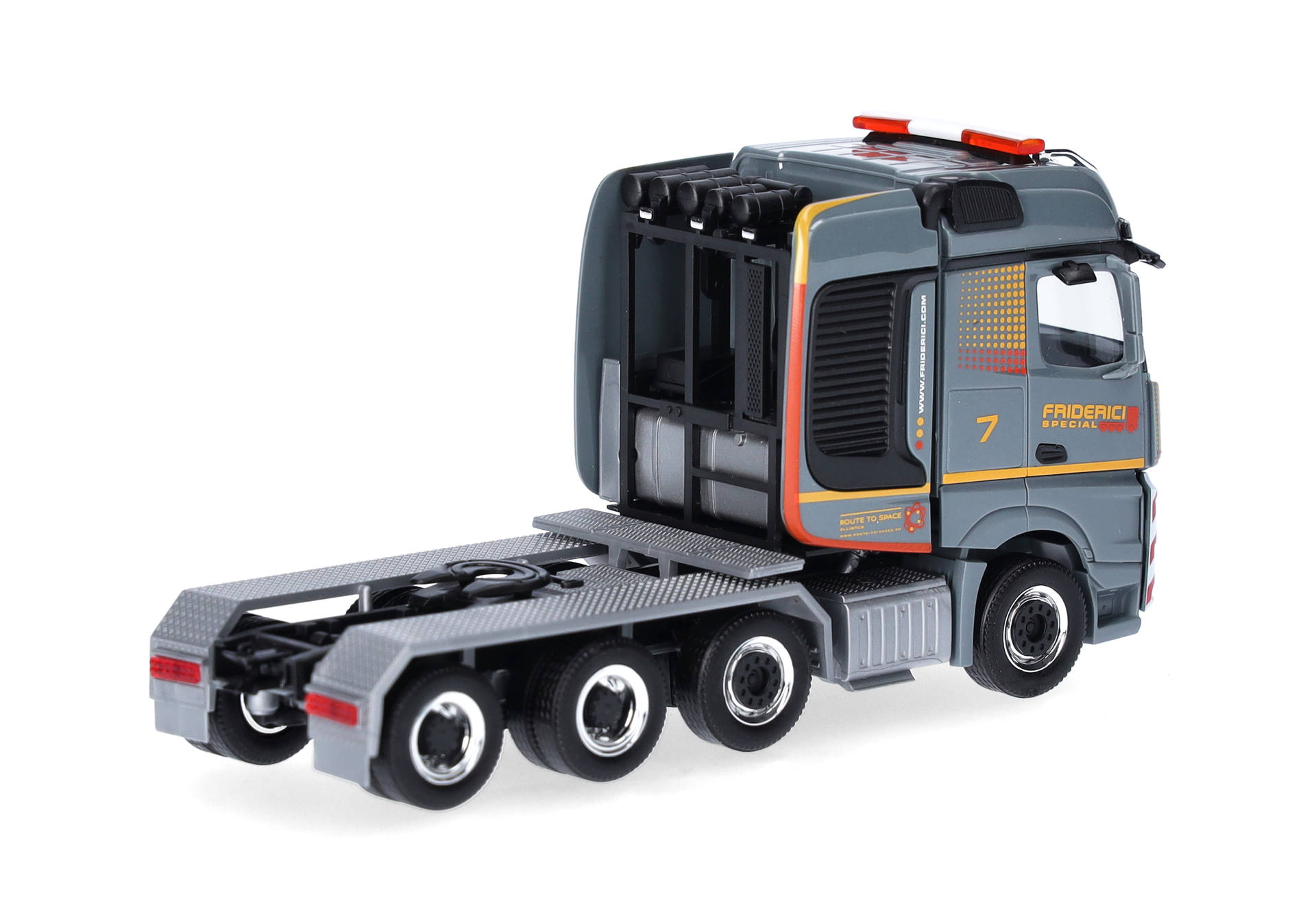 Mercedes-Benz Arocs Bigspace heavy-duty rigid tractor 4axles "Friderici"