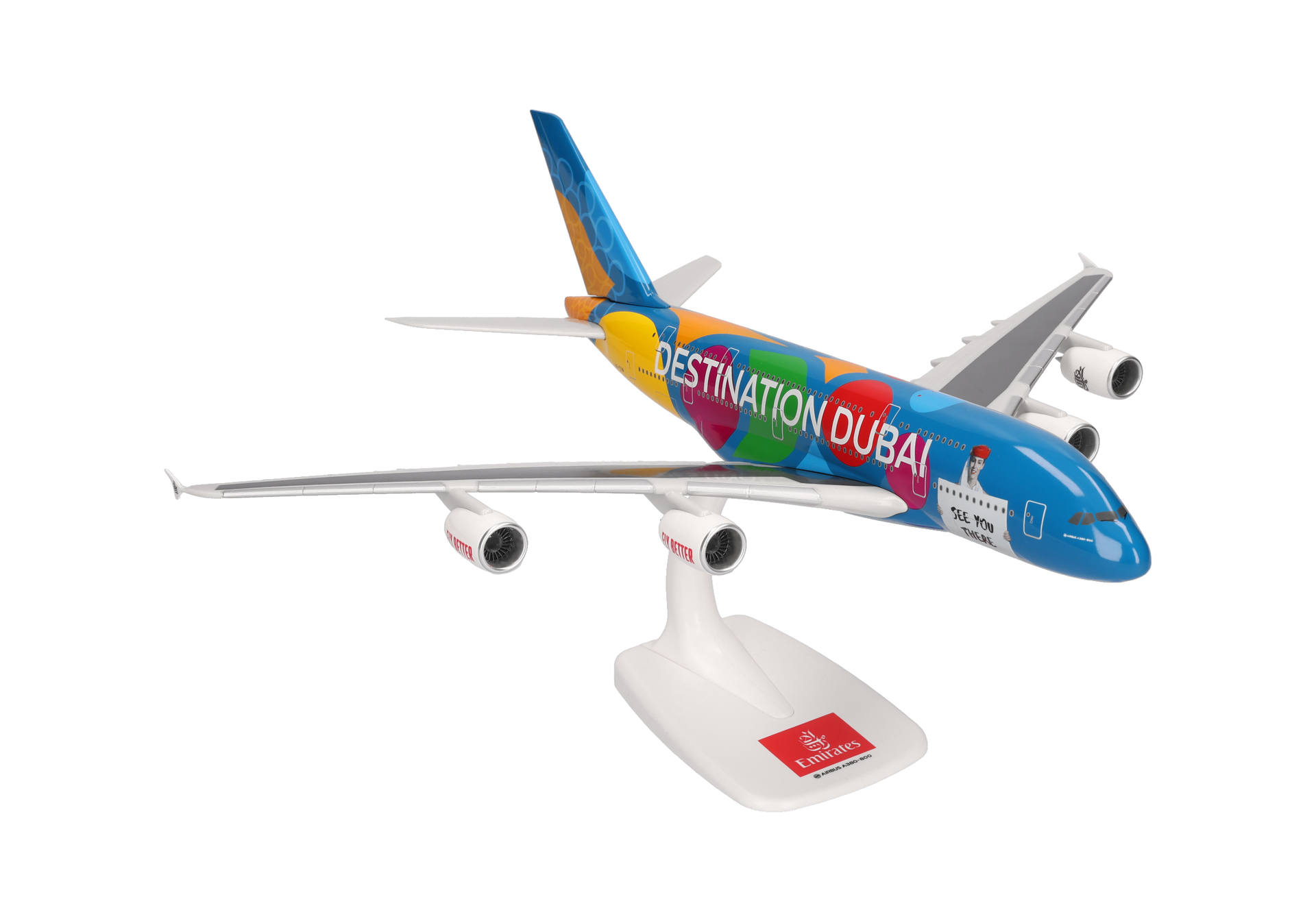 Emirates Airbus A380 "Destination Dubai"