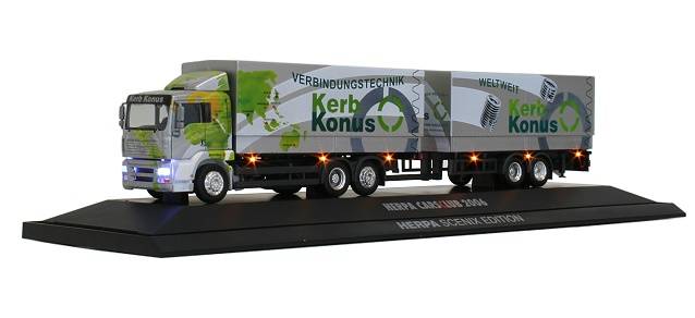MAN TGA LX pick up trailer "Kerb Konus"
